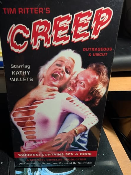 Tim Ritter's Creep – Lunchmeat Release (VHS)