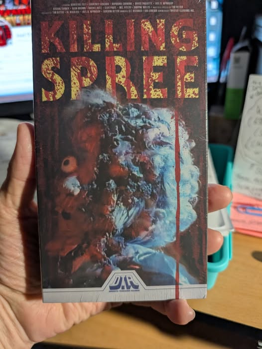 Tim Ritter's Killing Spree – Lunchmeat Release (VHS)